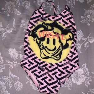 Versace infant Medusa swimsuit